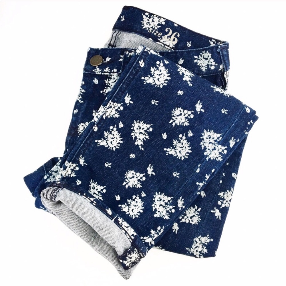 J. Crew Cropped jeans.